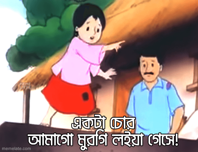cartoon murgi wala cartoon